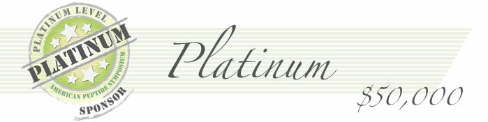 Platinum Sponsorship Level